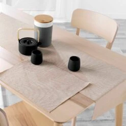 Lot De 2 Sets De Table Jute Tessi Beige