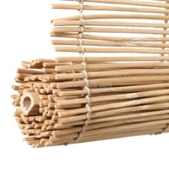 Store Enrouleur à Baguettes (90 X 180 Cm) Bambou Naturel -Eminza 24299 1