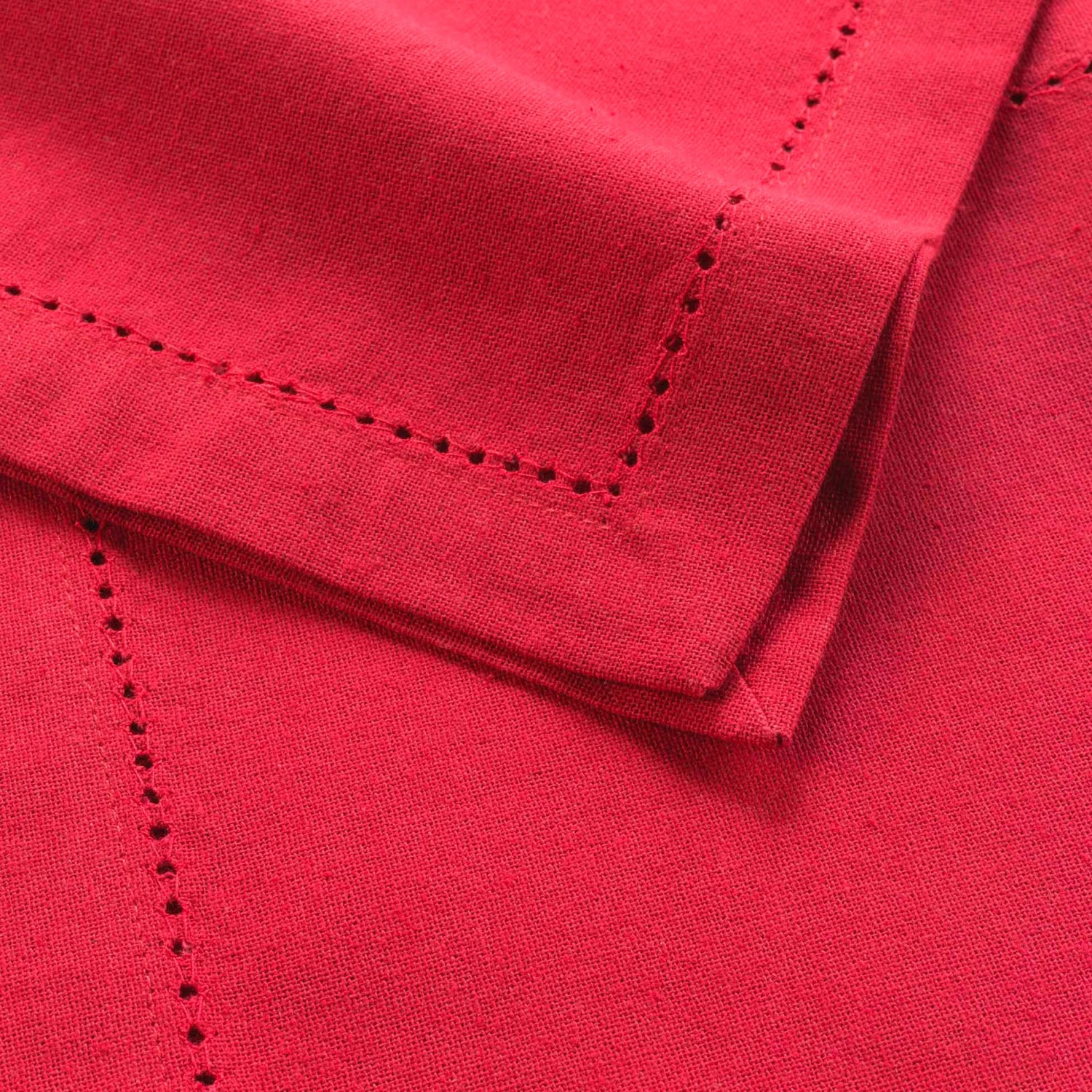 Lot de 3 serviettes (40 cm) Charline Rouges Lot De 3 Serviettes (40 Cm) Charline Rouges -Eminza 3 serviettes de table 40 x 40 cm coton uni charline rouge 118723 1656679091