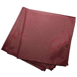 Lot De 3 Serviettes Essentiel Bordeaux