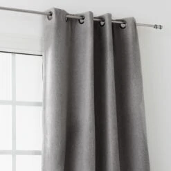 Rideau Obscurcissant Isolant (140 X H260 Cm) Boréal Gris Foncé