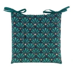 Coussin De Chaise Artchic Bleu Canard