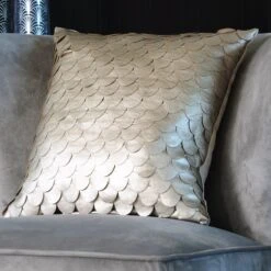 Coussin Carré (40 Cm) Gasbychic Or