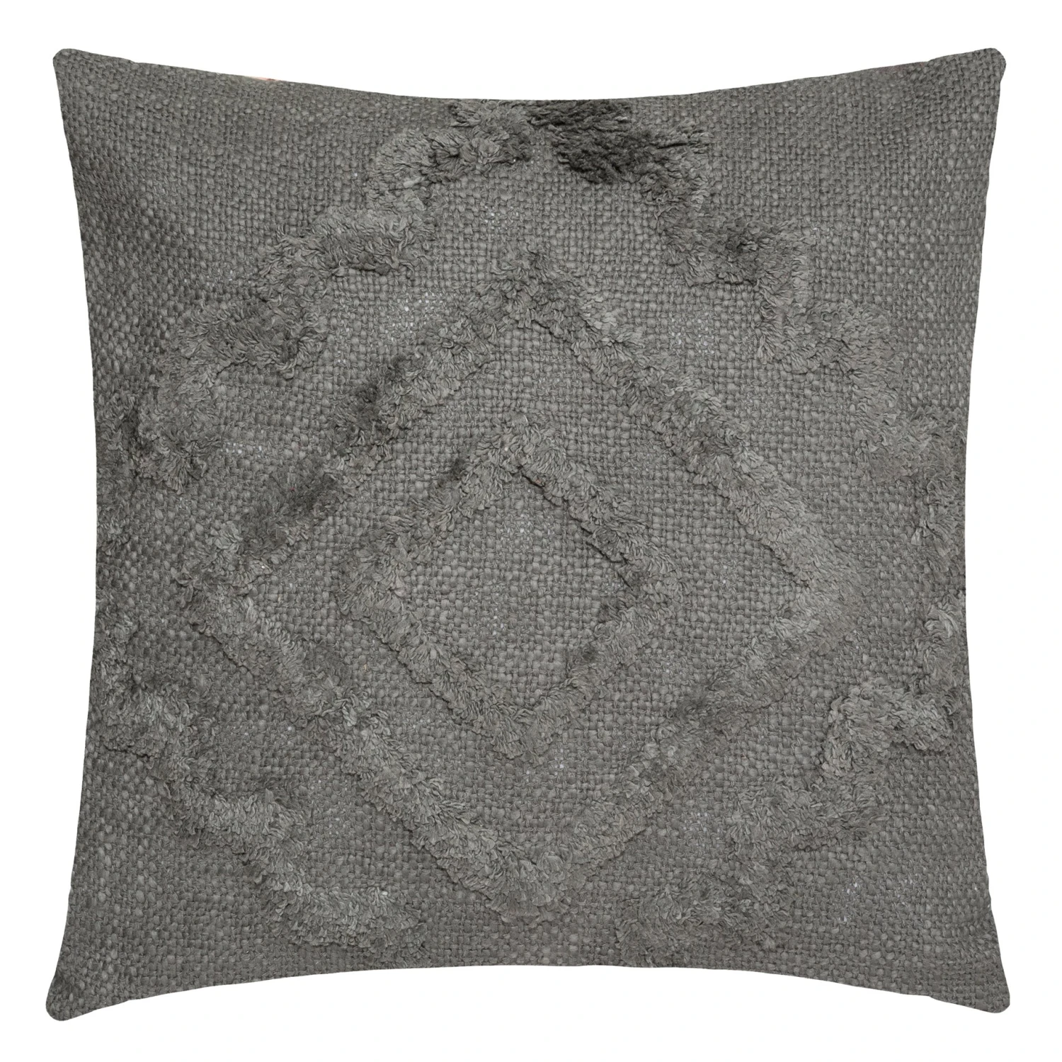 Coussin carré (40 cm) Inca Gris foncé Coussin Carré (40 Cm) Inca Gris Foncé -Eminza 89818 1615363071