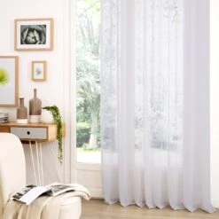 Voilage (140 X 260 Cm) Etamine Gris