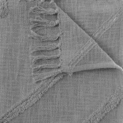 Jeté De Canapé (180 Cm) Inca Gris Foncé -Eminza 90190 1596787523