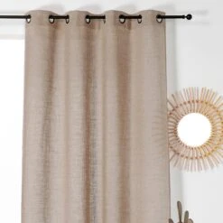Rideau Lin (145 X 260 Cm) Lucia Naturel