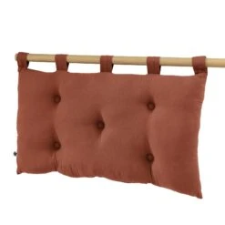 Tête De Lit Gaze De Coton (80 Cm) Gaïa Terracotta 3 Tête De Lit Gaze De Coton (80 Cm) Gaïa Terracotta -Eminza 91537 1603094266