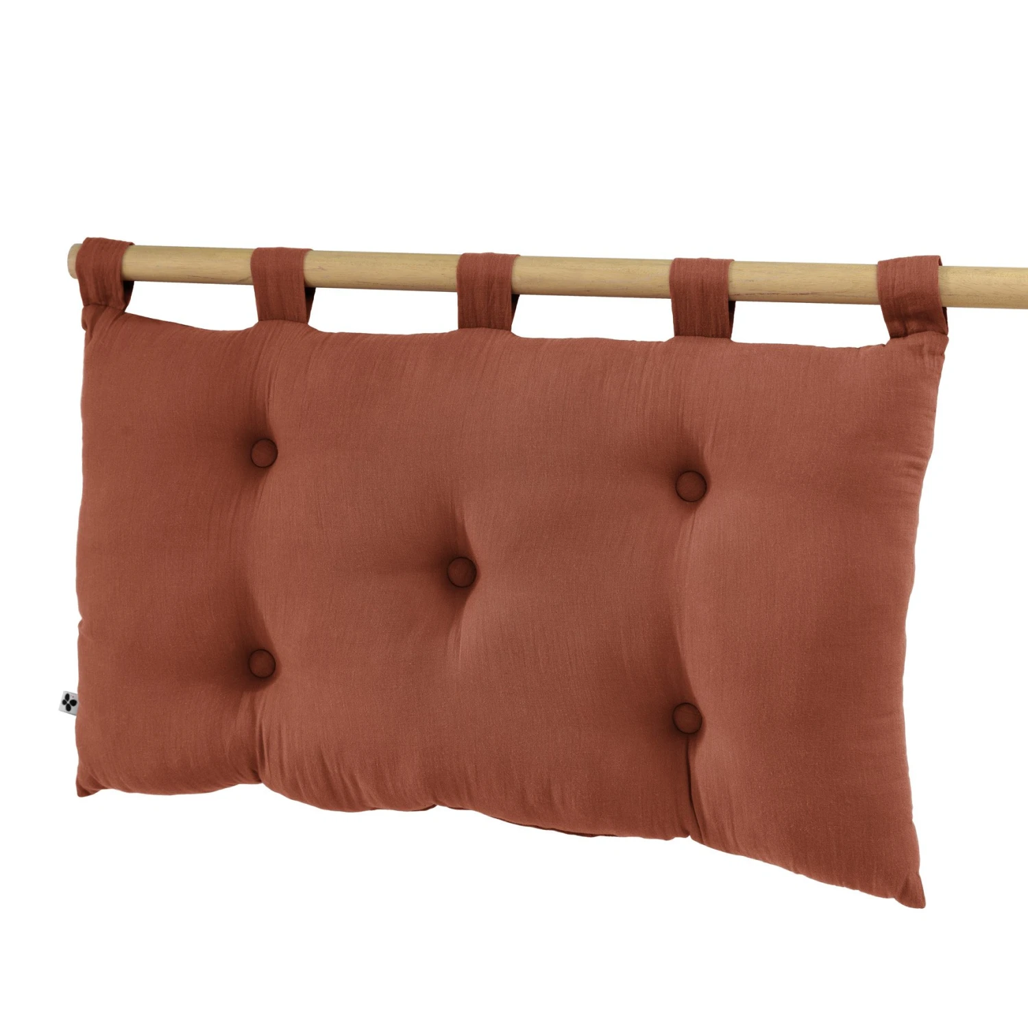 Tête de lit gaze de coton (80 cm) Gaïa Terracotta Tête De Lit Gaze De Coton (80 Cm) Gaïa Terracotta -Eminza 91537 1603094266