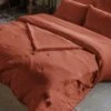 Edredon Gaze De Coton (150 X 150 Cm) Gaïa Terracotta