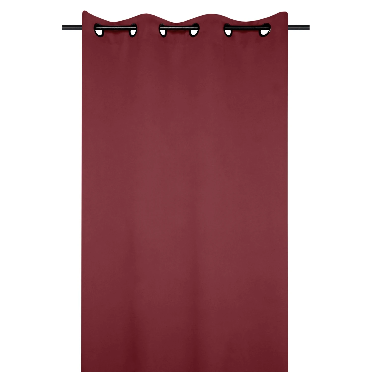 Rideau occultant (135 x H180 cm) Notte Rouge foncé Rideau Occultant (135 X H180 Cm) Notte Rouge Foncé -Eminza 93130 1609768168
