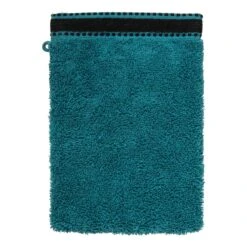 Lot De 2 Gants De Toilette Joia Bleu Canard -Eminza 93752 1609858001