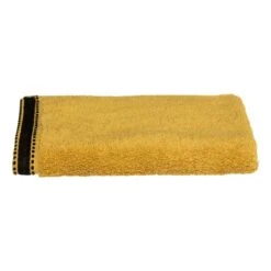 Serviette De Bain (30 X 50 Cm) Joia Jaune Ocre -Eminza 93773 1609859385