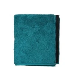 Serviette De Bain (50 X 90 Cm) Joia Bleu Canard