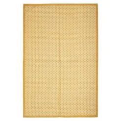 Lot De 3 Torchons Geom Jaune Ocre -Eminza 93824 1609921255