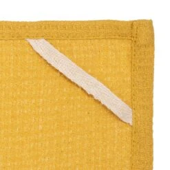 Lot De 3 Torchons Geom Jaune Ocre -Eminza 93824 1609921819