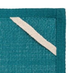 Lot De 3 Torchons Geom Bleu Canard -Eminza 93830 1610006023