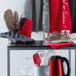 Manique Cuistot Noir -Eminza 94966 1611230105