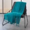 Jeté De Canapé (150 Cm) Lilia Bleu Turquoise