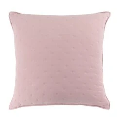 Housse De Coussin Carrée (60 Cm) Mellow Chic Rose