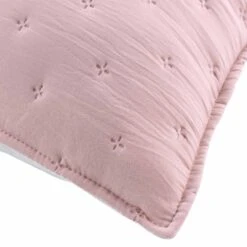 Housse De Coussin Carrée (60 Cm) Mellow Chic Rose -Eminza 95716 1611759119