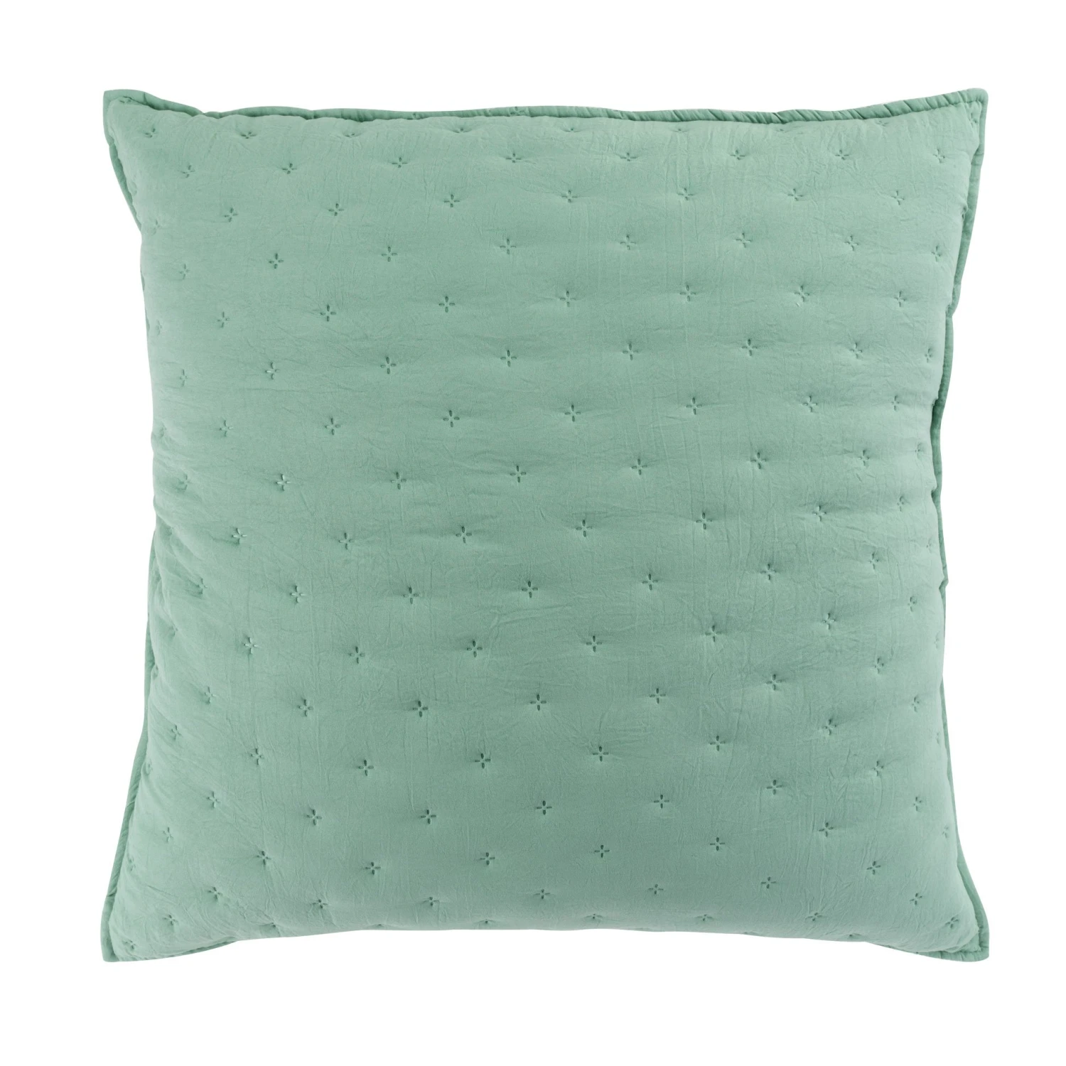 Housse de coussin carrée (60 cm) Mellow Chic Vert menthe Housse De Coussin Carrée (60 Cm) Mellow Chic Vert Menthe -Eminza 95719 1611758955