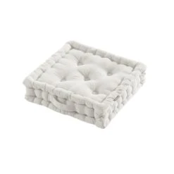 Coussin De Sol (40 X H10 Cm) Pixel Beige Grège -Eminza 97267 1617960680