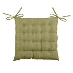 Coussin De Chaise Béa 16 Points Vert Kaki