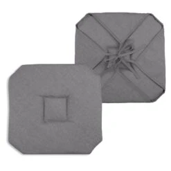 Galette De Chaise Carrée à Rabats Béa Anthracite