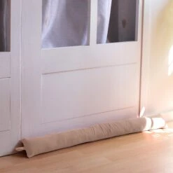 Coussin Bas De Porte Dune Beige