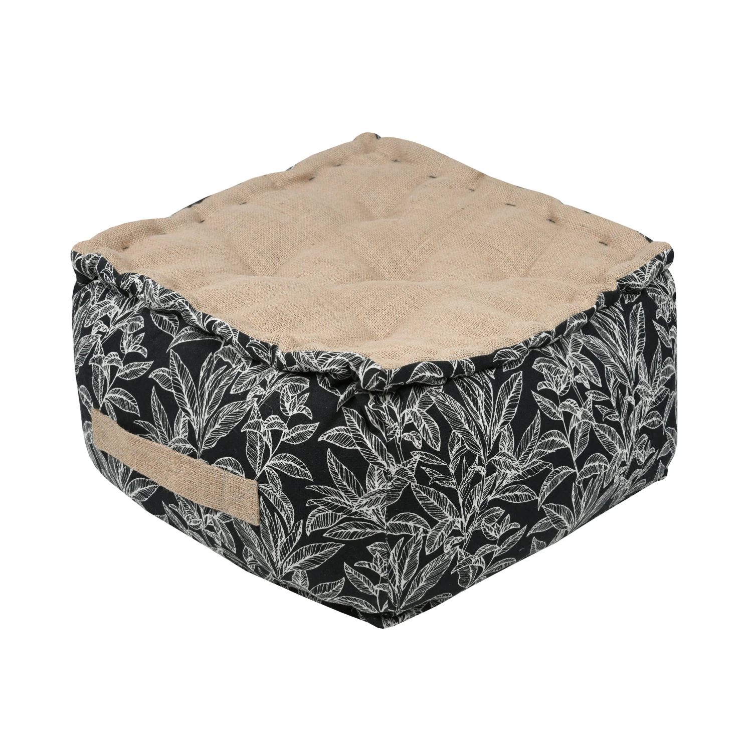 Coussin de sol coton grande hauteur (40 x 30 cm) Kinogi Noir Coussin De Sol Coton Grande Hauteur (40 X 30 Cm) Kinogi Noir -Eminza c8d119001 1