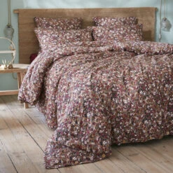 Housse De Couette Gaze De Coton (260 Cm) Constance Camel -Eminza capucine camel amb pdl 02 copie