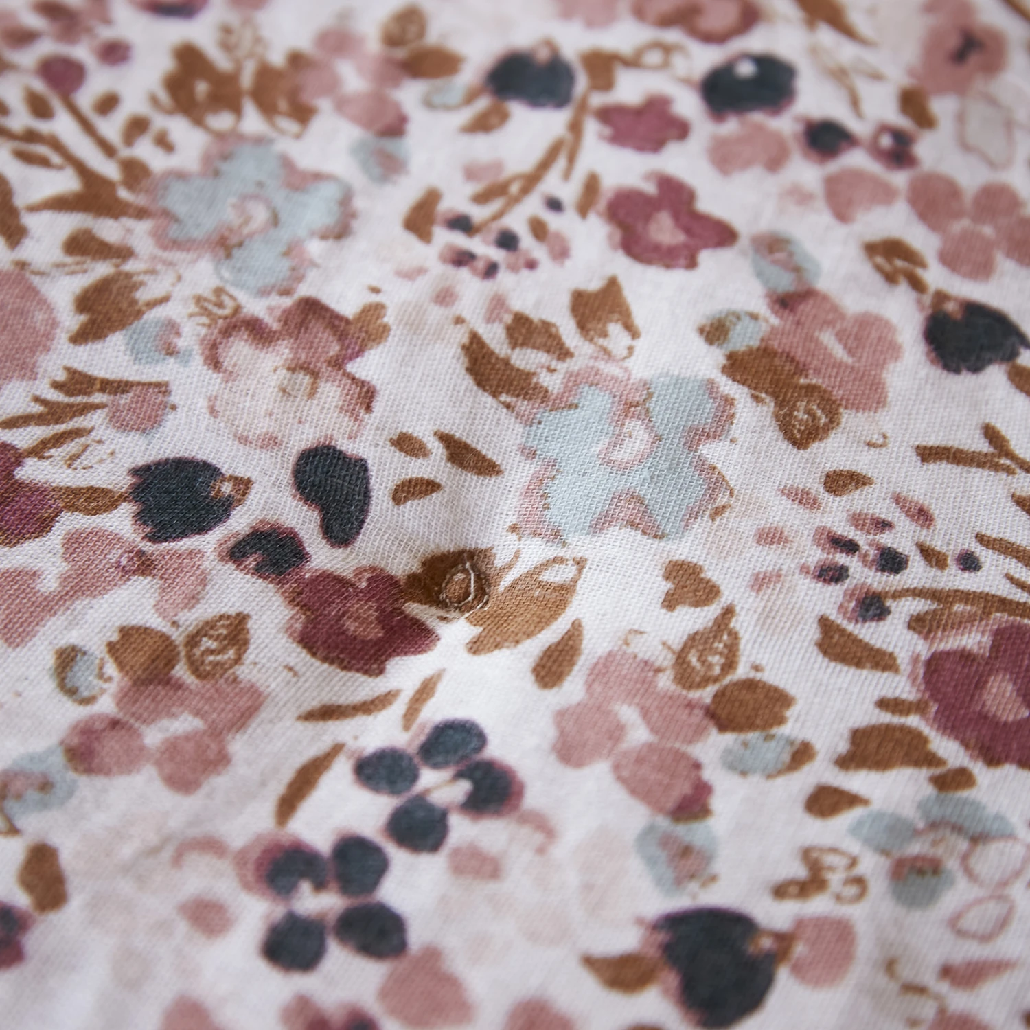 Edredon gaze de coton (90 x 200 cm) Constance Beige pampa Edredon Gaze De Coton (90 X 200 Cm) Constance Beige Pampa -Eminza capucine pampa amb bdl coussin detail04