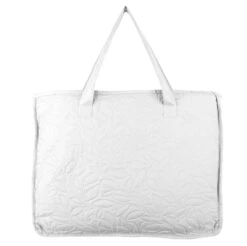 Couvre-lit Et Taies D'oreiller (260 X 240 Cm) Cassandre Blanc -Eminza cassandre boutis 260x240 2taie polyester 100 blanc 103607 1625839049