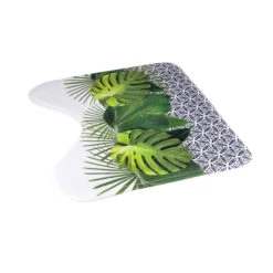 Tapis Contour WC Jungle Vert
