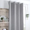 Rideau Occultant Isolant (140 X 260 Cm) Copenhague Gris Perle