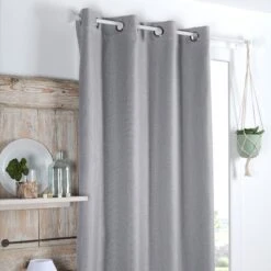 Rideau Occultant Isolant (140 X 260 Cm) Copenhague Gris Perle