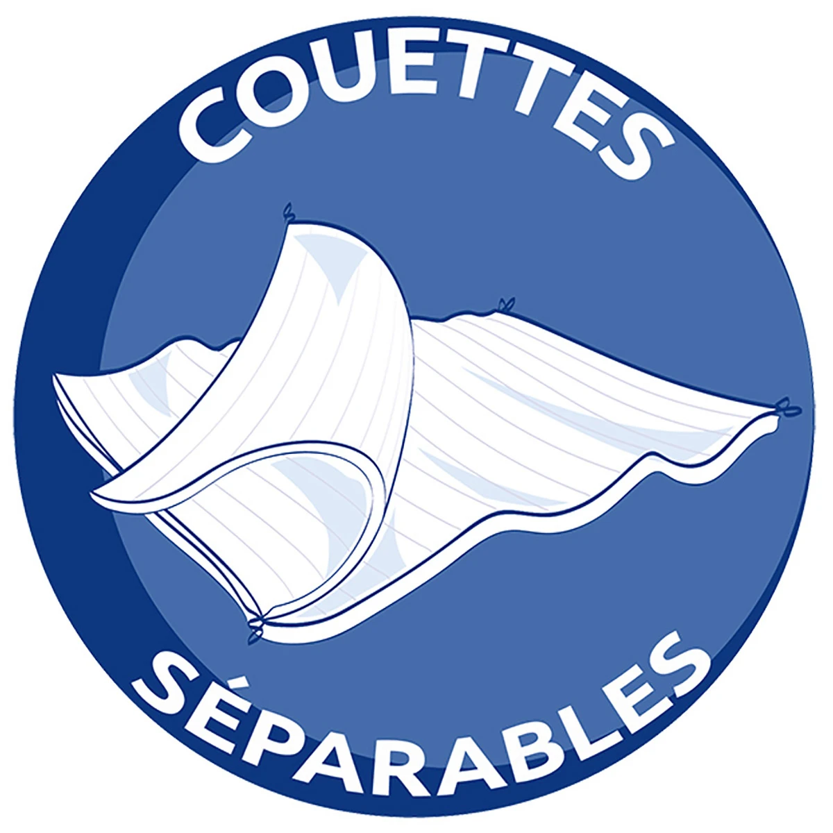 Couette (140 cm) 4 Saisons Blanche Couette (140 Cm) 4 Saisons Blanche -Eminza couette 4 saisons 140x200 70056 4