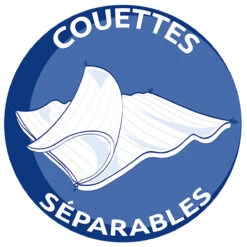 Couette (260 Cm) 4 Saisons Blanche -Eminza couette 4 saisons 240x260 70059 4