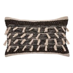 Coussin Rectangulaire (58 Cm) Edmo Noir