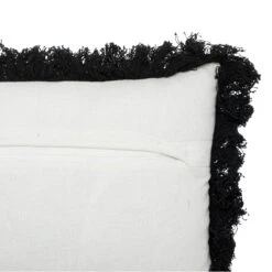 Coussin Rectangulaire Coton (50 Cm) Jaiko Motif Multicolore -Eminza couss brod boucl jaiko 30x50 130718 1690537544