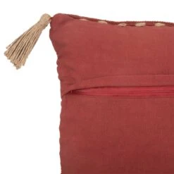 Coussin Carré Jute (40 Cm) Bota Terracotta -Eminza couss cot jute bota tc 40x40 126717 1673959582
