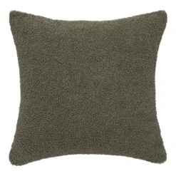 Coussin Carré Bouclette (40 Cm) Jaiko Vert Kaki