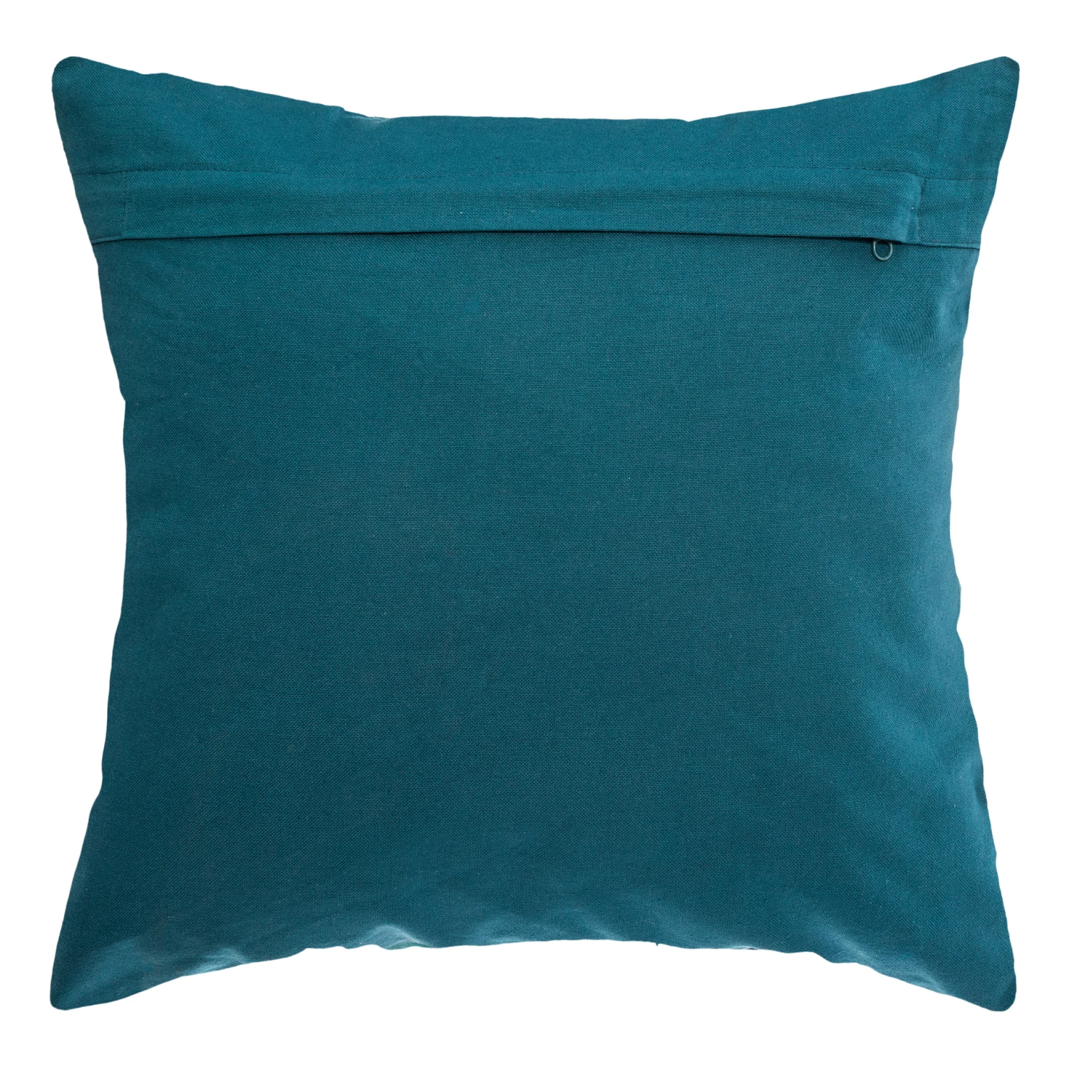 Coussin carré (40 cm) Patch Bleu Coussin Carré (40 Cm) Patch Bleu -Eminza couss vel cot patch bleu 40x40 74495 4