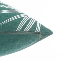 Coussin Carré (40 Cm) Feuilles Vert -Eminza coussin 40 cm feuilles vert 74612 1642085670