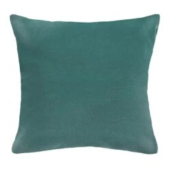 Coussin Carré (40 Cm) Feuilles Vert -Eminza coussin 40 cm feuilles vert 74612 1642085688