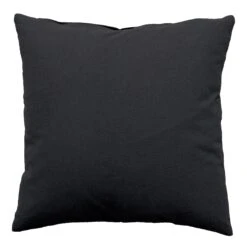 Coussin Carré (60 Cm) Etna Gris Anthracite