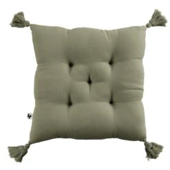 Coussin De Chaise (40 Cm) Gaïa Vert Romarin