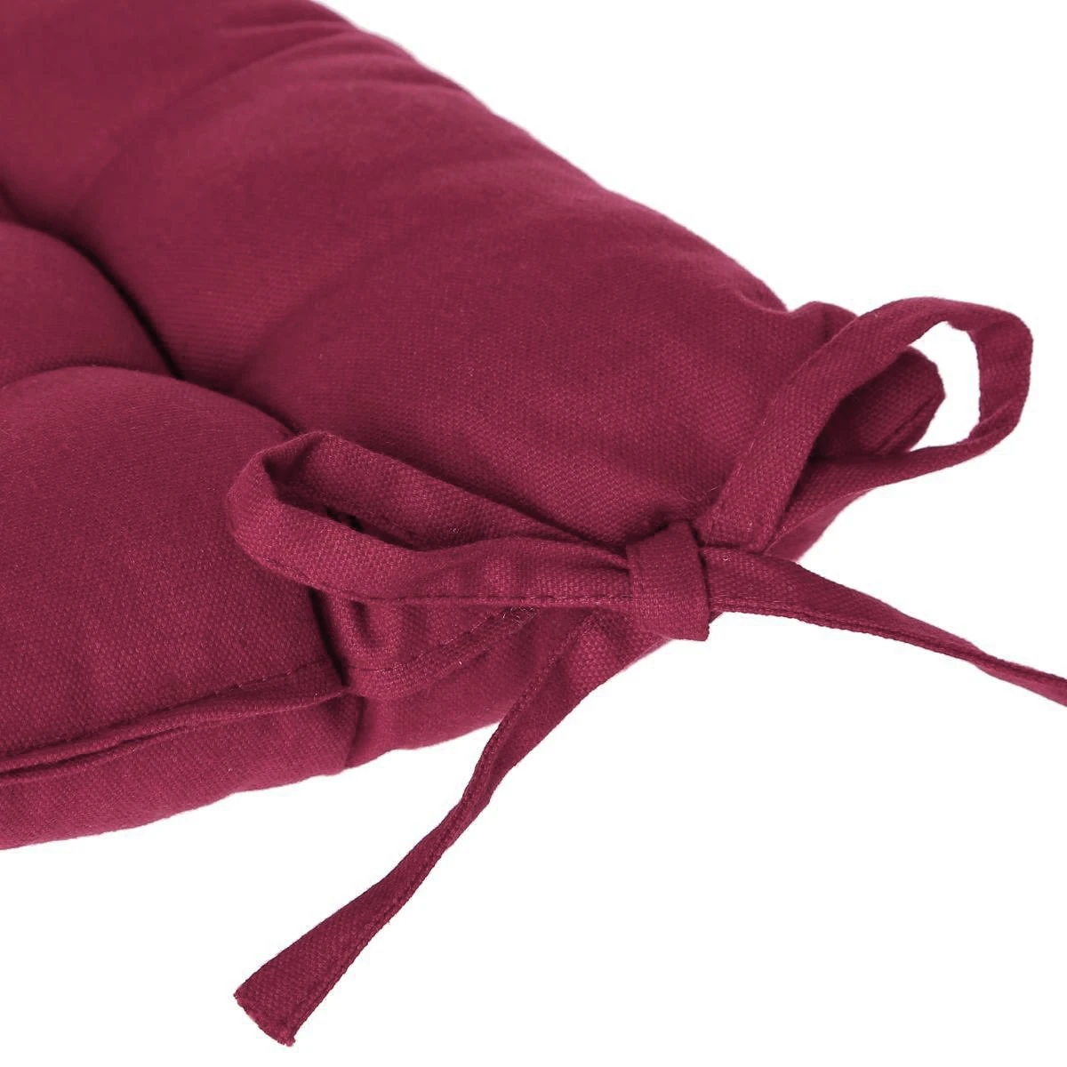 Coussin de chaise carré Datara Rouge Coussin De Chaise Carré Datara Rouge -Eminza coussin de chaise carr datara rouge 15686 1683729076