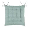 Coussin De Chaise Carré Duo Vert Jade